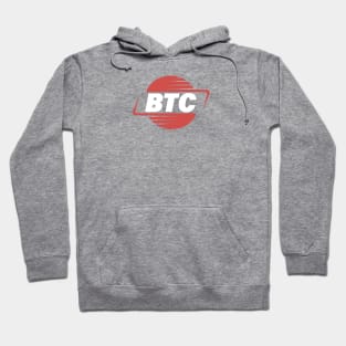Bitcoin Red Style Hoodie